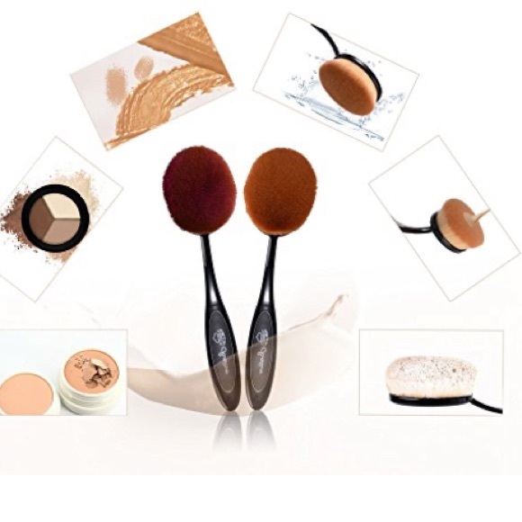 NWT 10 PROFESSIONAL MAKEUP BRUSH SET NEW I A  BOX - Picture 3 of 8